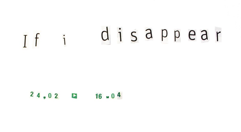 If I Disappear - Image 1