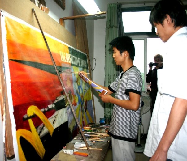 Dafen Docu Ink Painting - Image 5